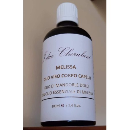 i due cherubini  Olio da Massaggio alla Melissa – Nutriente e Lenitivo  Olio Viso