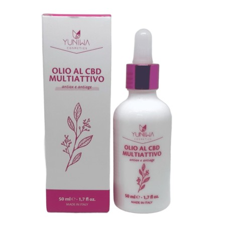 yuniwa cosmetics  Olio Multiattivo - Viso, Corpo e Capelli  Olio Viso