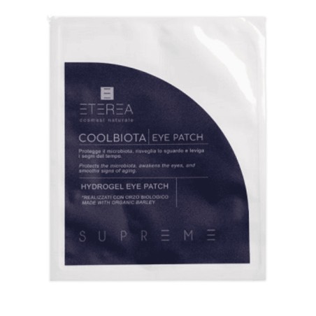 eterea cosmesi  Supreme Coolbiota Eye Patch – Patch Occhi Rinfrescanti e Illuminanti  Contorno Occhi