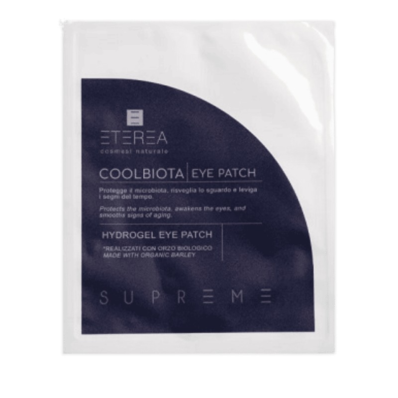 eterea cosmesi  Supreme Coolbiota Eye Patch – Patch Occhi Rinfrescanti e Illuminanti  Contorno Occhi