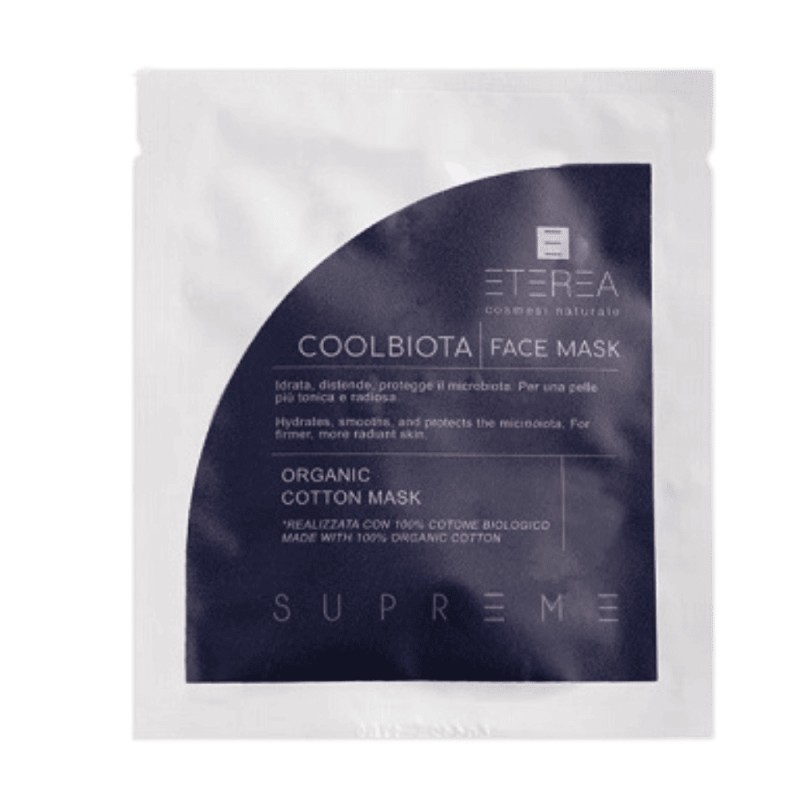 eterea cosmesi  Supreme Coolbiota Face Mask – Maschera Viso Idratante e Lenitiva  Maschere Viso