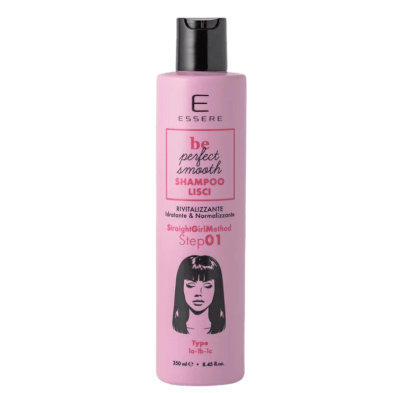 essere  Shampoo lisci rivitalizzante - Straight Girl Method  Shampoo bio capelli lisci