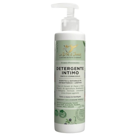 le erbe di janas  Detergente Intimo Lenitivo al Mirto e Corbezzolo  Detergente intimo