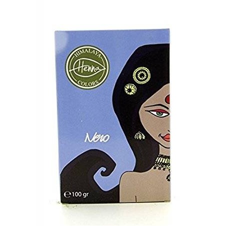 himalaya  Tintura Vegetale in Polvere - Nero  Henné e tinte vegetali