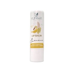 yuniwa cosmetics  Balsamo Labbra Protettivo - Banana  Lipbalm Naturali Yuniwa Cosmetics
