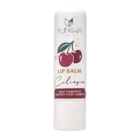 yuniwa cosmetics  Balsamo Labbra Protettivo - Ciliegia  Lipbalm Naturali Yuniwa Cosmetics