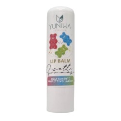 yuniwa cosmetics  Balsamo Labbra Protettivo - Orsetti Gommosi  Lipbalm Naturali Yuniwa Cosmetics