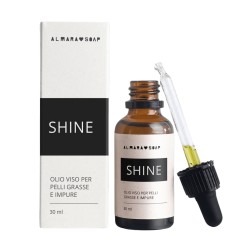 almara soap  SHINE - Olio viso per pelli grasse e impure  Olio Viso