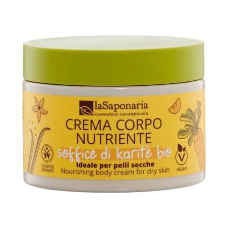 la saponaria  Soffice di Karité - Crema Corpo Nutriente  Creme Corpo Bio