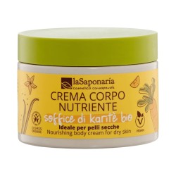 la saponaria  Soffice di Karité - Crema Corpo Nutriente  Creme Corpo Bio