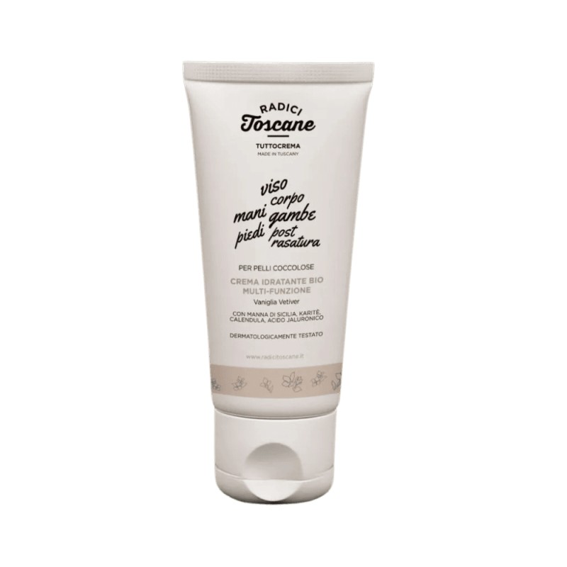 radici toscane  Tuttocrema – Crema Viso, Mani, Corpo, Gambe, Piedi, Post-Rasatura  Viso