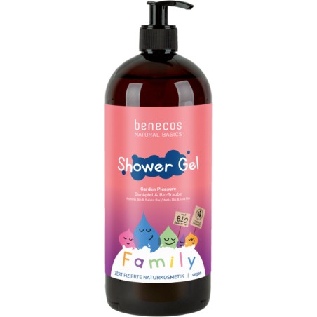 benecos  Doccia Gel Mela e Uva Garden Pleasure  Bagnoschiuma Bio