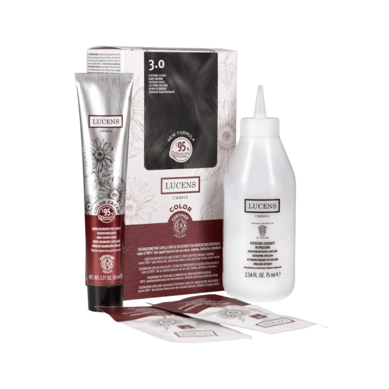 villa lodola  Tinta senza Ammoniaca 3.00 – Castano Scuro di Lucens Umbria  Tinte per capelli