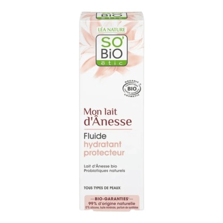 so’bio étic  Mon Lait d’Ânesse – Fluido Protettivo Giorno al Latte d’Asina  Creme viso