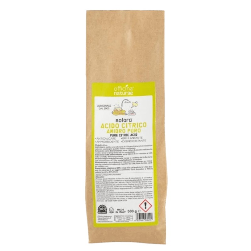 officina naturae  Acido Citrico  Bucato