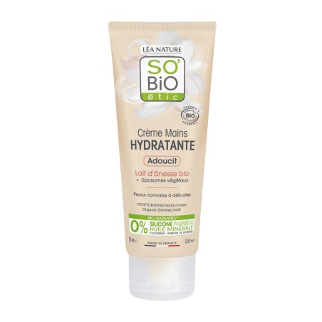 so’bio étic  Latte d'Asina - Crema Mani Carezza Idratante  Cura Mani e Unghie