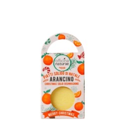 officina naturae  Detergente Piatti Solido di Natale Arancino  Piatti