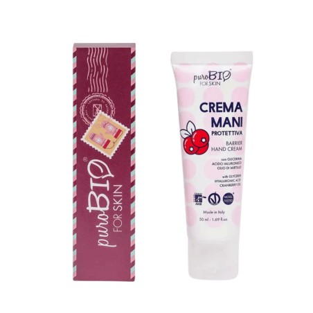 purobio  Crema Mani Protettiva  Cura Mani e Unghie