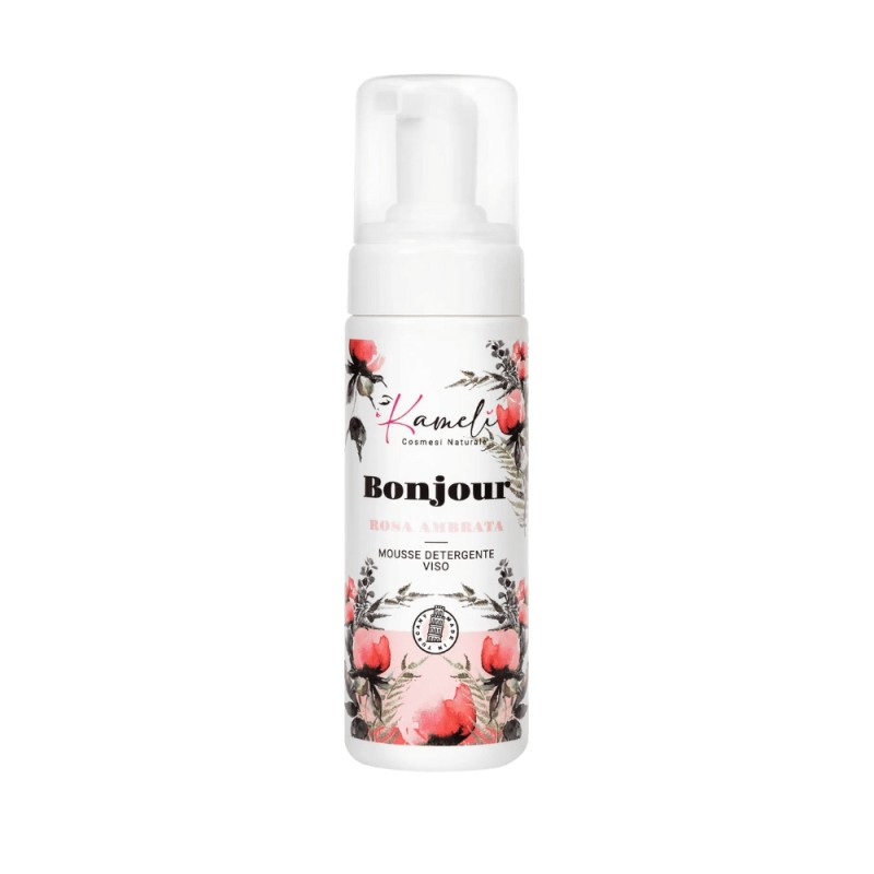 kamelì  Bonjour Mousse Detergente Viso - Rosa Ambrata  Detergenti viso