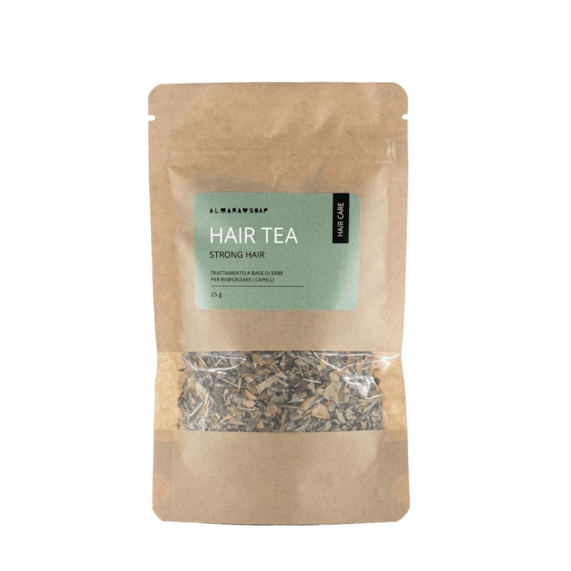 almara soap  Hair Tea Strong Hair – Infuso alle Erbe Rinforzante contro la Caduta dei Capelli  Risciacquo Acido
