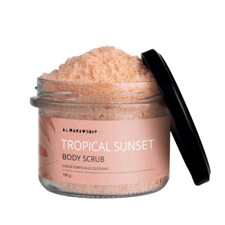almara soap  Tropical Sunset Body Scrub – Scrub Corpo ai Frutti Tropicali  Scrub Corpo