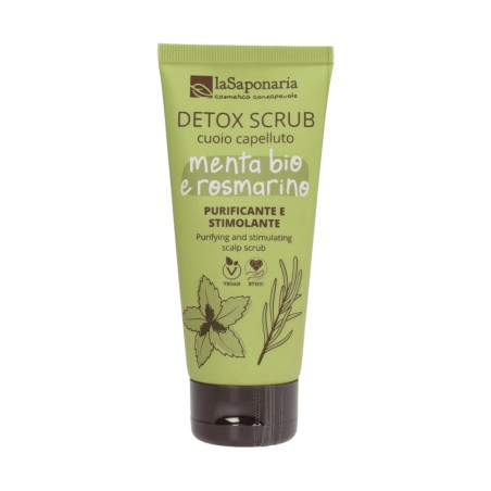 la saponaria  Scrub detox cuoio capelluto  Scrub e lavaggi alternativi