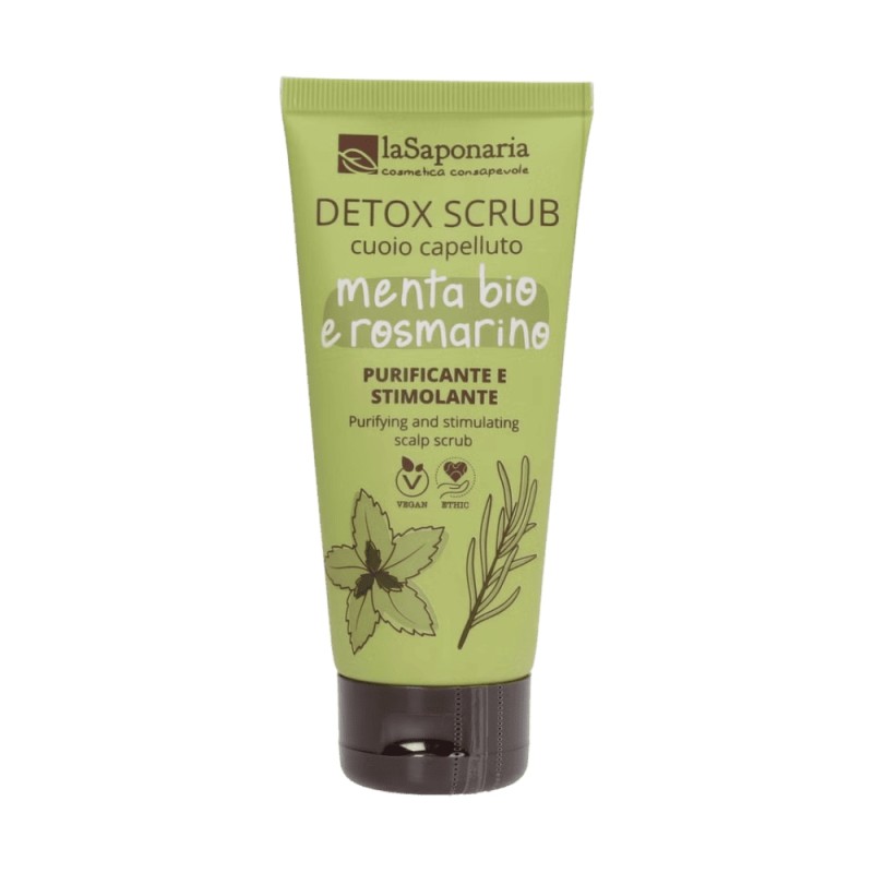 la saponaria  Scrub detox cuoio capelluto  Scrub e lavaggi alternativi
