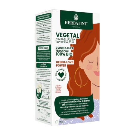 herbatint  Vegetal Color Henna Love Power – Henné Puro  Henné e tinte vegetali
