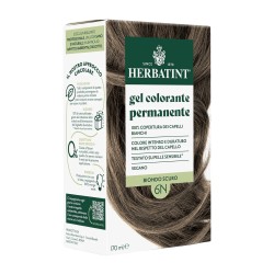 herbatint  Gel Colorante Permanente 6N Biondo Scuro  Tinte per capelli