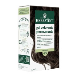 herbatint  Gel Colorante Permanente 4N Castano  Tinte per capelli