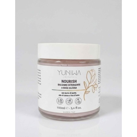 yuniwa cosmetics  Nourish – Balsamo Detergente Nutriente  Detergenti viso