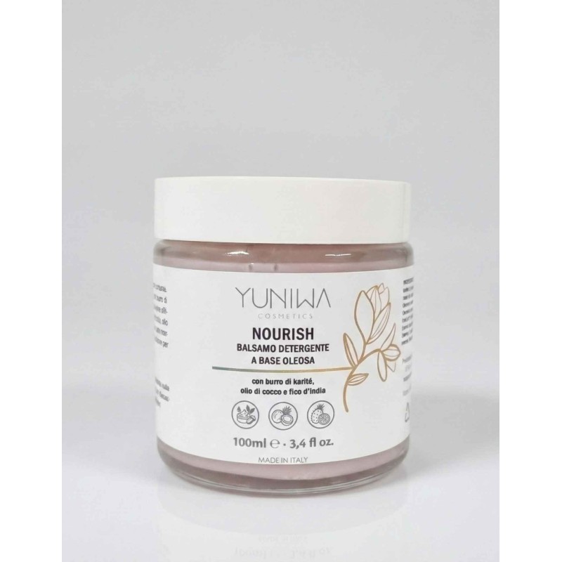 yuniwa cosmetics  Nourish – Balsamo Detergente Nutriente  Detergenti viso