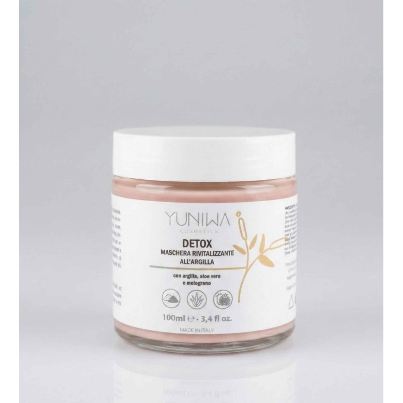 yuniwa cosmetics  Yuniwa Detox – Maschera Viso Rivitalizzante  Maschere Viso