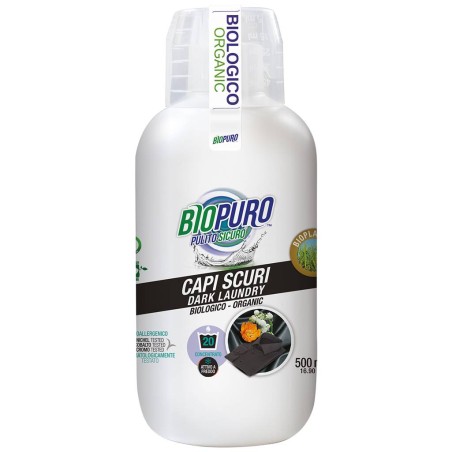 biopuro  Detersivo Liquido per Capi Scuri  Bucato