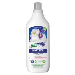 biopuro  Detersivo Liquido Lavatrice Orchidea Bianca  Detersivo liquido