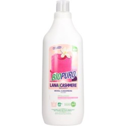 biopuro  Detersivo Liquido per Lana e Chachemere - 1LT  Detersivo liquido