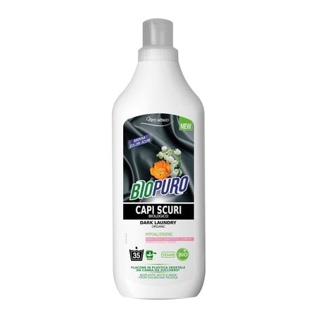 biopuro  Detersivo Liquido per Capi Scuri  Detersivo liquido