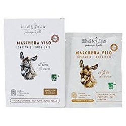 delicato d'asina  Maschera Viso al Latte D'Asina  Maschere Viso