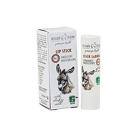 delicato d'asina  Stick Labbra al Latte D'Asina  Cura delle labbra