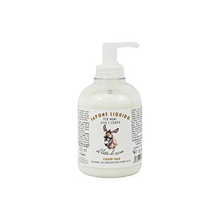 delicato d'asina  Sapone Liquido al Latte D'Asina  Saponi