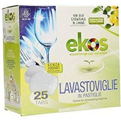 ekos  Detersivo per Lavastoviglie in Tavolette  Piatti