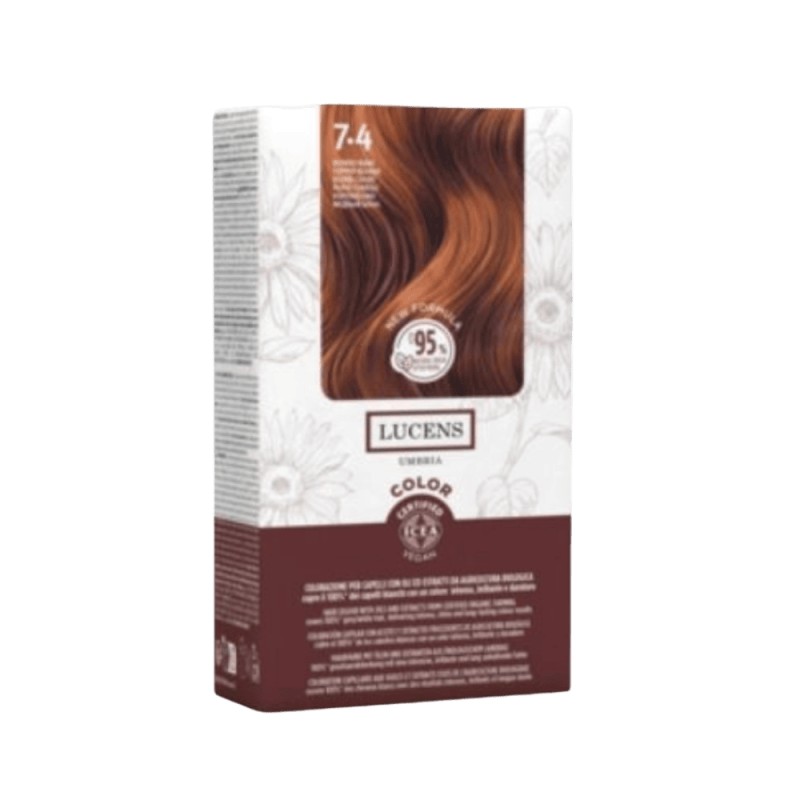villa lodola  Lucens Umbria Tinta 7.4 - Biondo Rame  Tinte per capelli