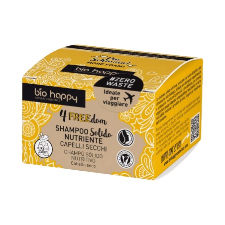 bio happy  4FREEdom Shampoo Solido Nutriente  Shampoo Bio