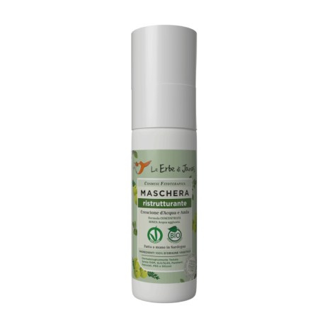 le erbe di janas  Maschera per Capelli Ristrutturante con Crescione ed Amla - MINI  Maschere