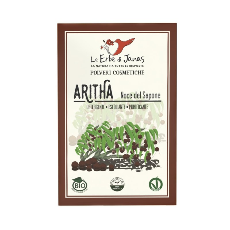 le erbe di janas  Aritha Reetha  Erbe trattanti in polvere