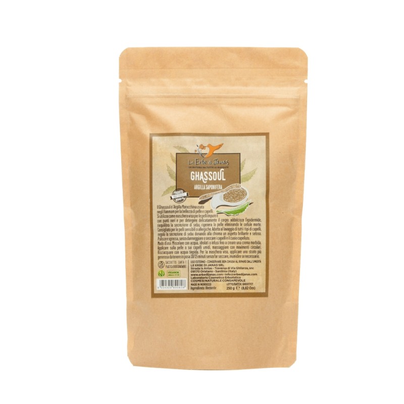 le erbe di janas  Ghassoul - 250 gr  Argille