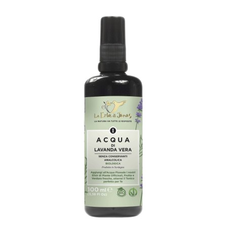 le erbe di janas  Idrolato Biologico di Lavanda  Idrolati