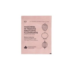 biofficina toscana  Maschera Viso in Tessuto Idratante Illuminante ecobio  Maschere Viso