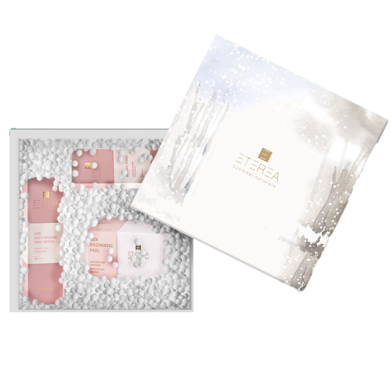 eterea cosmesi  Box Lux Trattamento Viso Illuminante  Set regalo